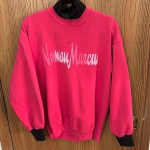 Vintage Magenta Neiman Marcus Sweatshirt